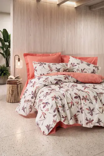 Modeline Çift Kişilik Nevresim Takımı Wilda Tarçın