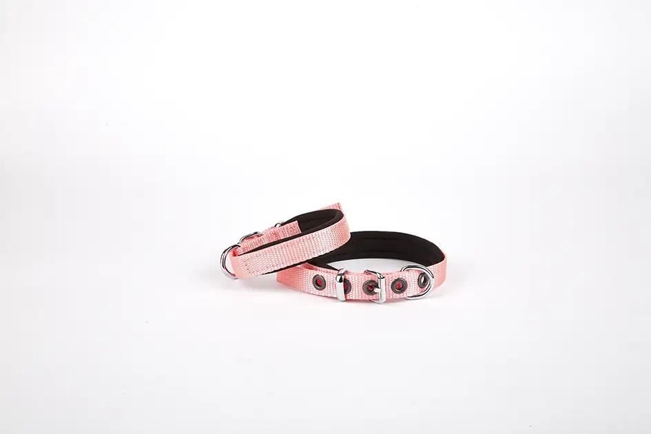Softlu Köpek Boyun Tasması 1,5 cm x 30 cm Pembe