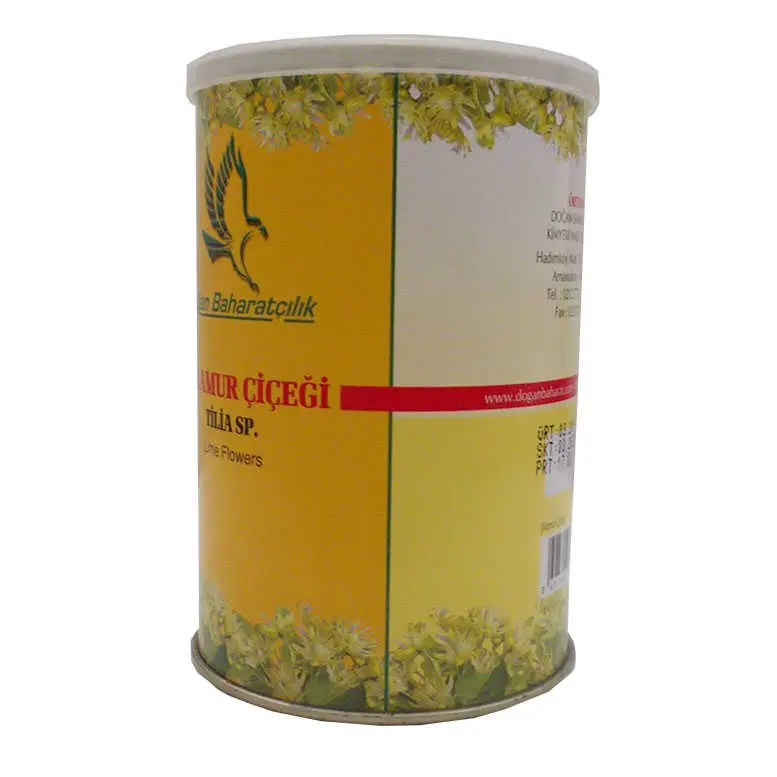 Doğal Ihlamur Çiçeği 50 Gr Teneke Kutu 3