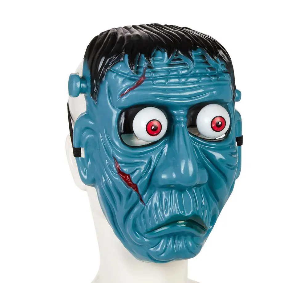 Frankenstein Temalı Sallanan Oynar Gözlü Maske 5