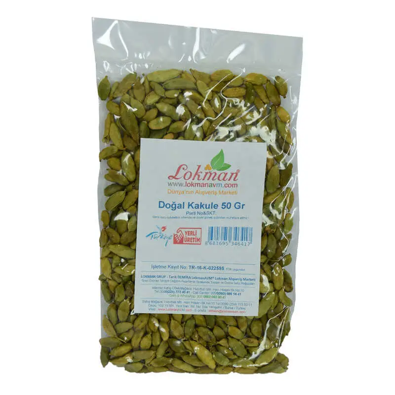 Kakule Doğal 50 Gr Paket 3