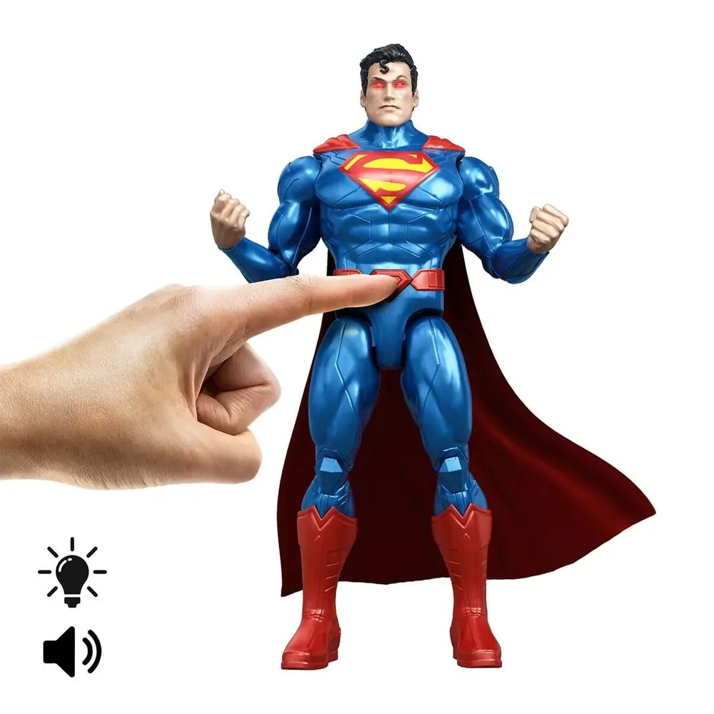 JMP85 DC Isı Görüşlü Superman Aksiyon Figürü 4