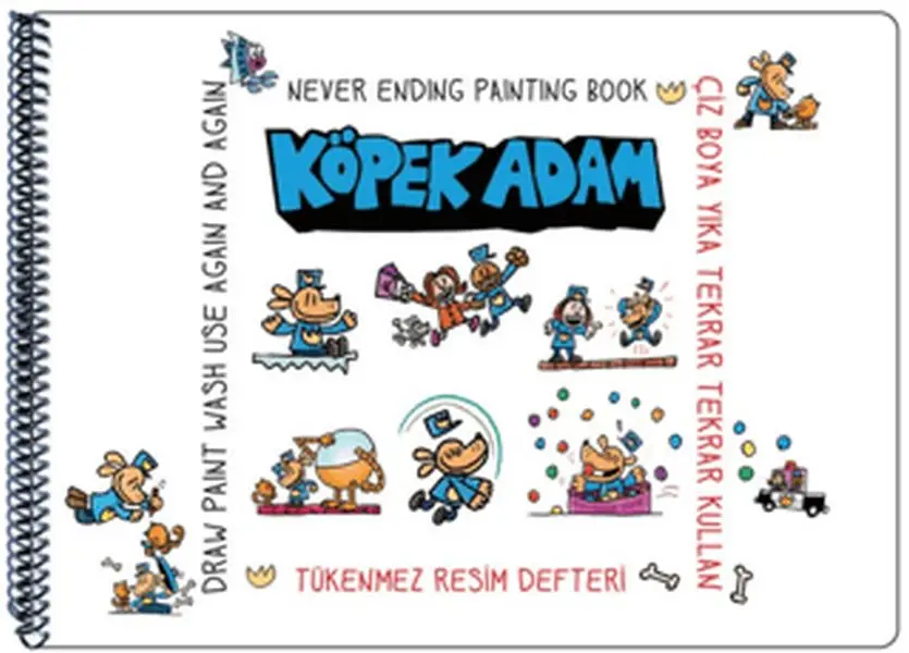 Funny Mat Tükenmez  Defteri Köpek Adam 1