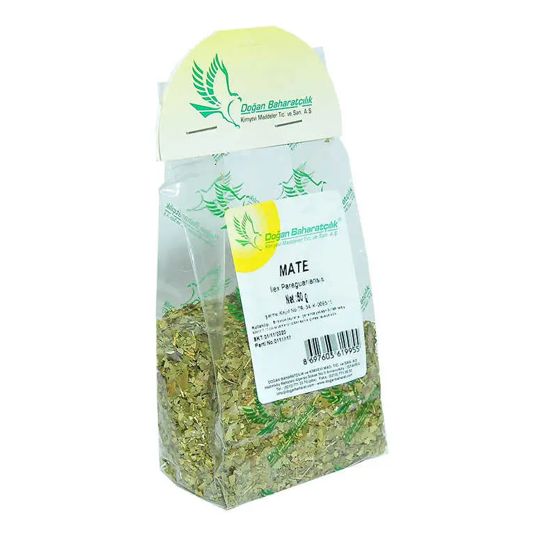 Mate Yaprağı Otu Doğal 50 Gr Paket 4