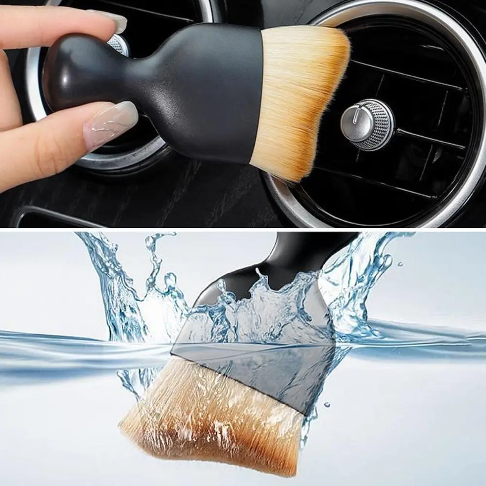 Mini Araç İçi Temizlik Fırçası Yumuşak Kıllı 2