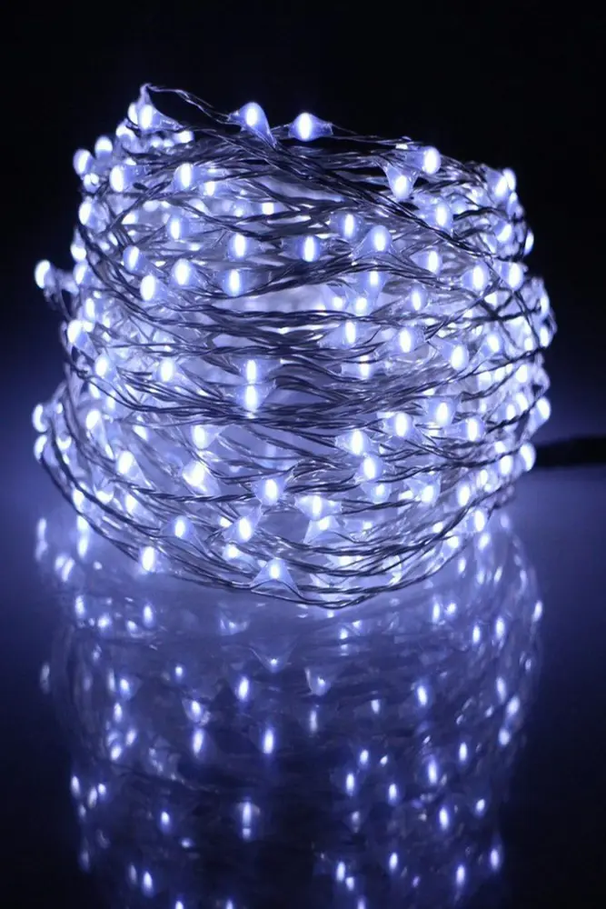 Peri Led Işık 5 metre BEYAZ Dekor Lambası 50 Ledli 2