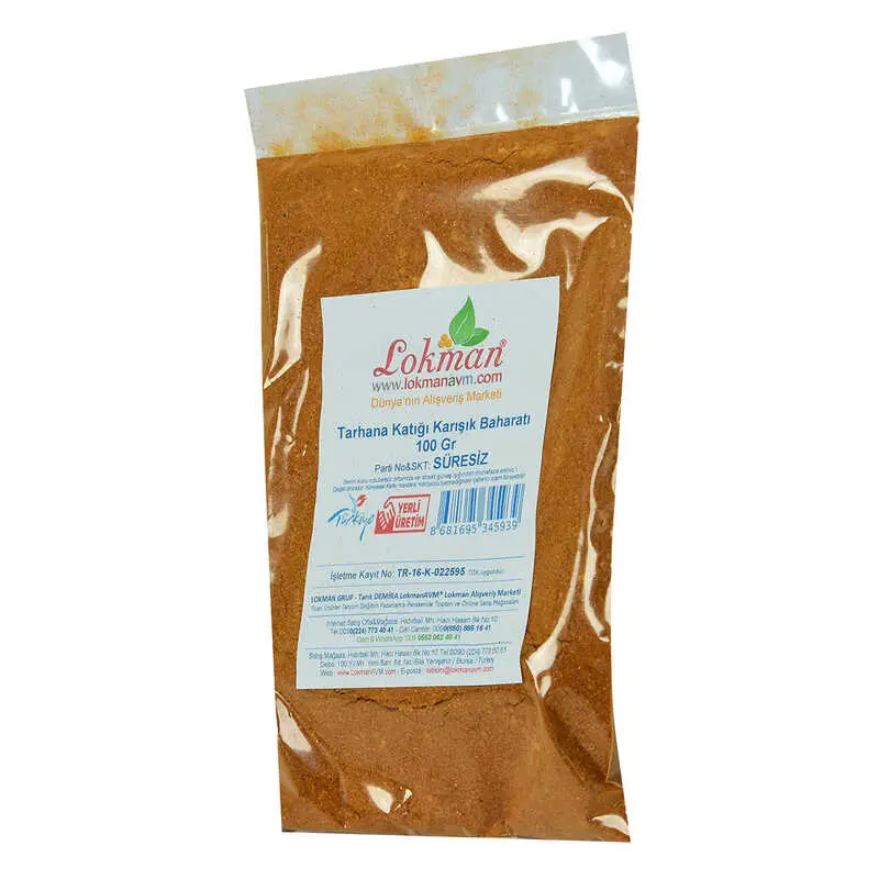 Tarhana Katığı Karışık Baharatı 100 Gr Paket 4