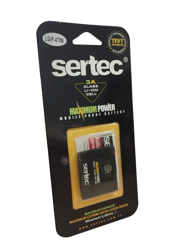 SERTEC -  GD580 / IP-470N Uyumlu Bat