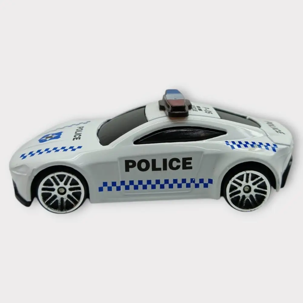 Metal Mini Polis Arabası 8 cm - Polis - 5 - 1 ADET 2