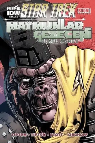 Star Trek Maymunlar Gezegeni - Kapak A İlkel Görev