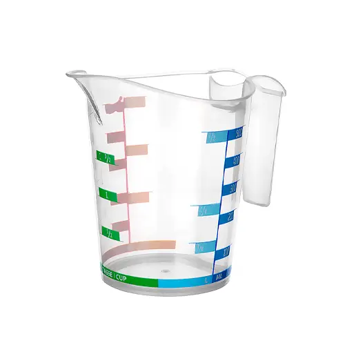 Ölçü Kabı Dereceli Renkli 1000 ML + 500 ML Set 3