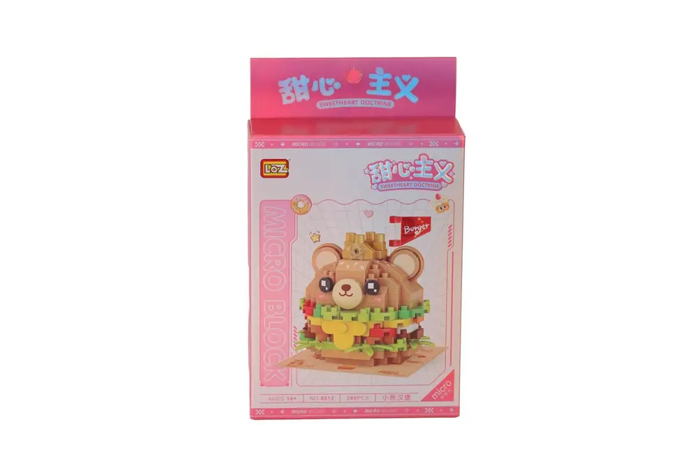 LZ8812 LOZ AYILI BURGER BLK OYUNCAK 260 PARÇA