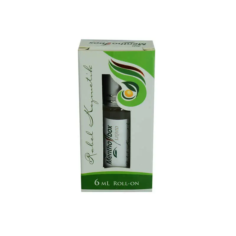 Masaj Yağı Likit Roll On Nane Limon sel Yağlar Karışımlı 6 ML