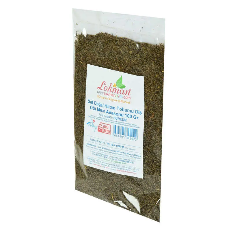 Hıltan u Diş Otu Mısır Anasonu Doğal 100 Gr Paket 4