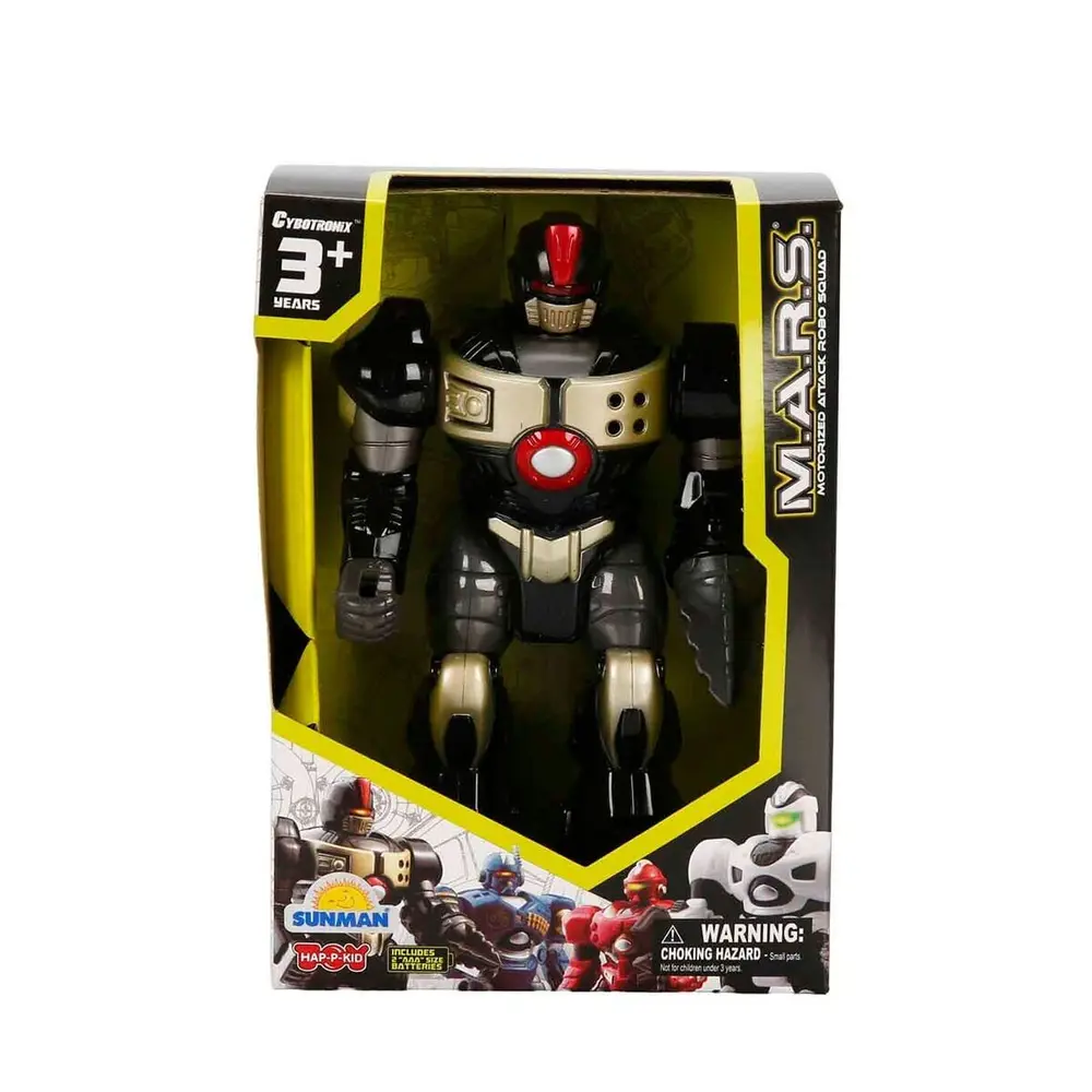 40757 SUN-HPK-ROBOT MARS ROBO SQUAD YÜRÜYEN IŞIK 18CM 3A 7