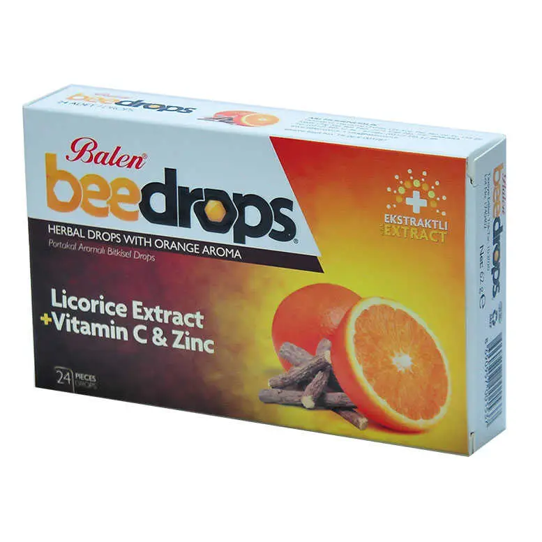 Portakal Aromalı sel Drops 24Adet 4
