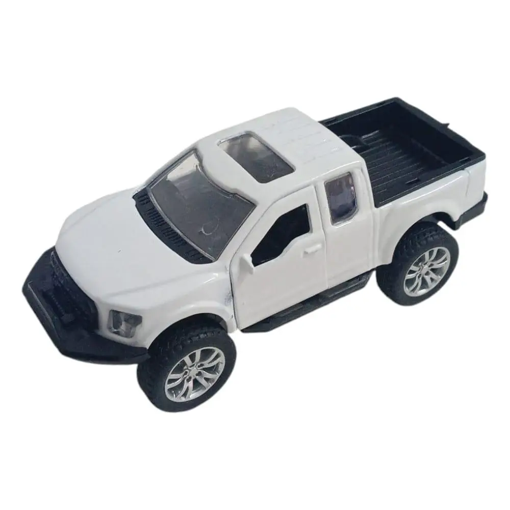 Çek Bırak Metal Arazi Aracı 13 cm - Beyaz - 1 ADET