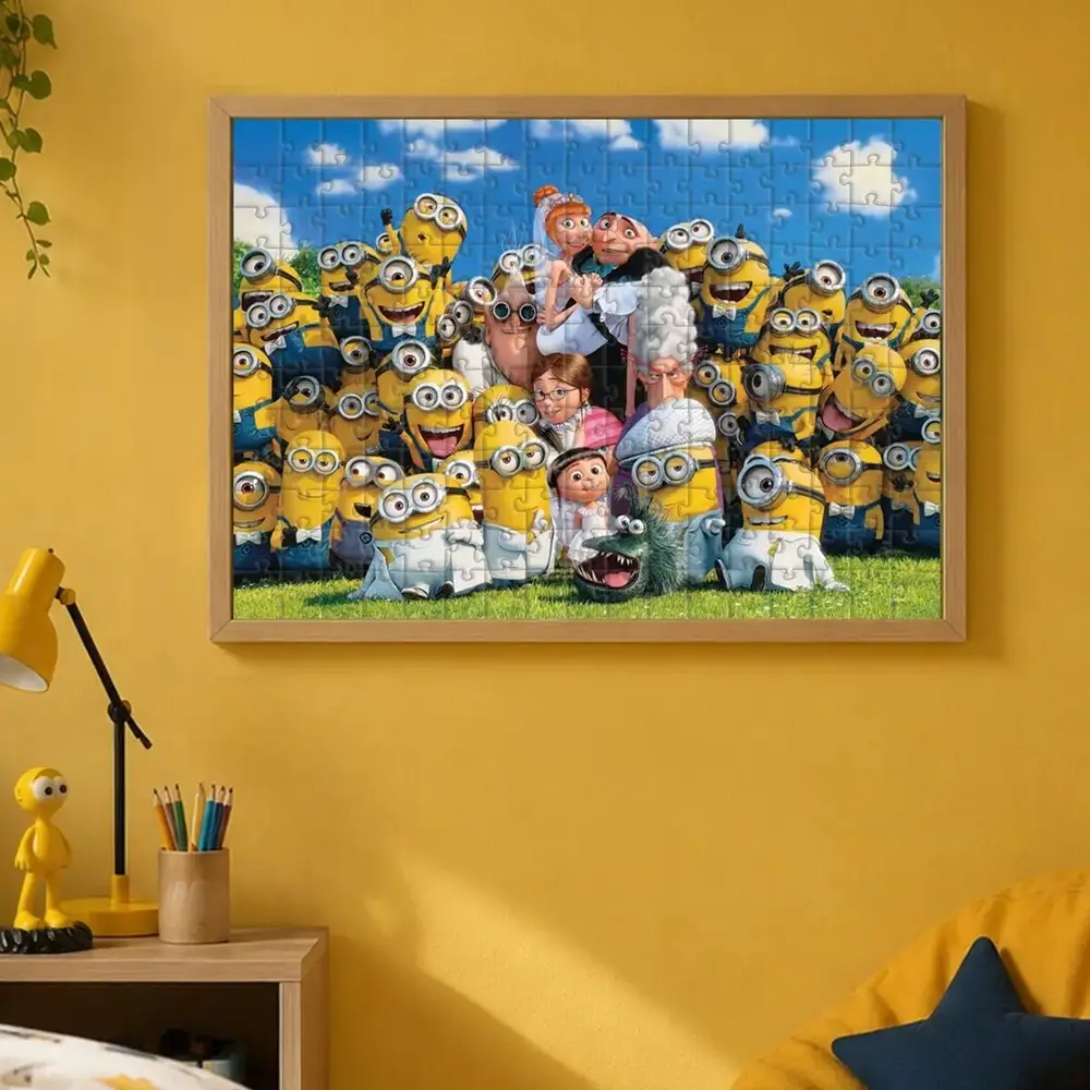 MO 113 MINIONS 200 PARÇA LİSANSLI PUZZLE 2