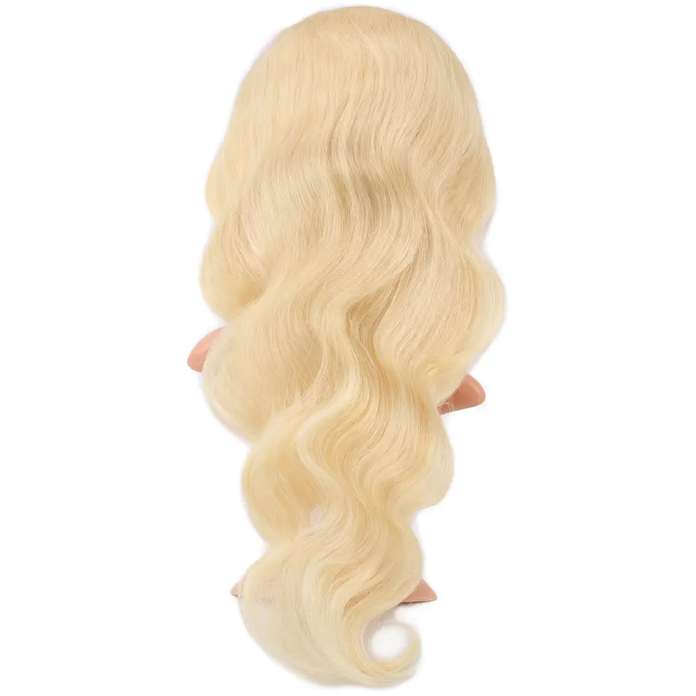Gerçek Front Lace Daalı Platin Tül Peruk / 70/75cm 4