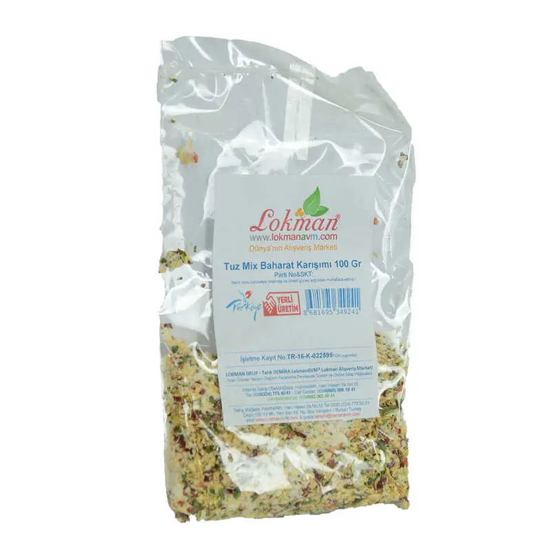 Tuz Mix Baharat Karışımı 100 Gr Paket 4