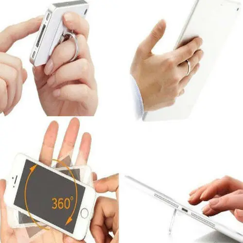 Yüzük Tasarım Telefon Tablet Tutucu Selfie Yüzüğü 5