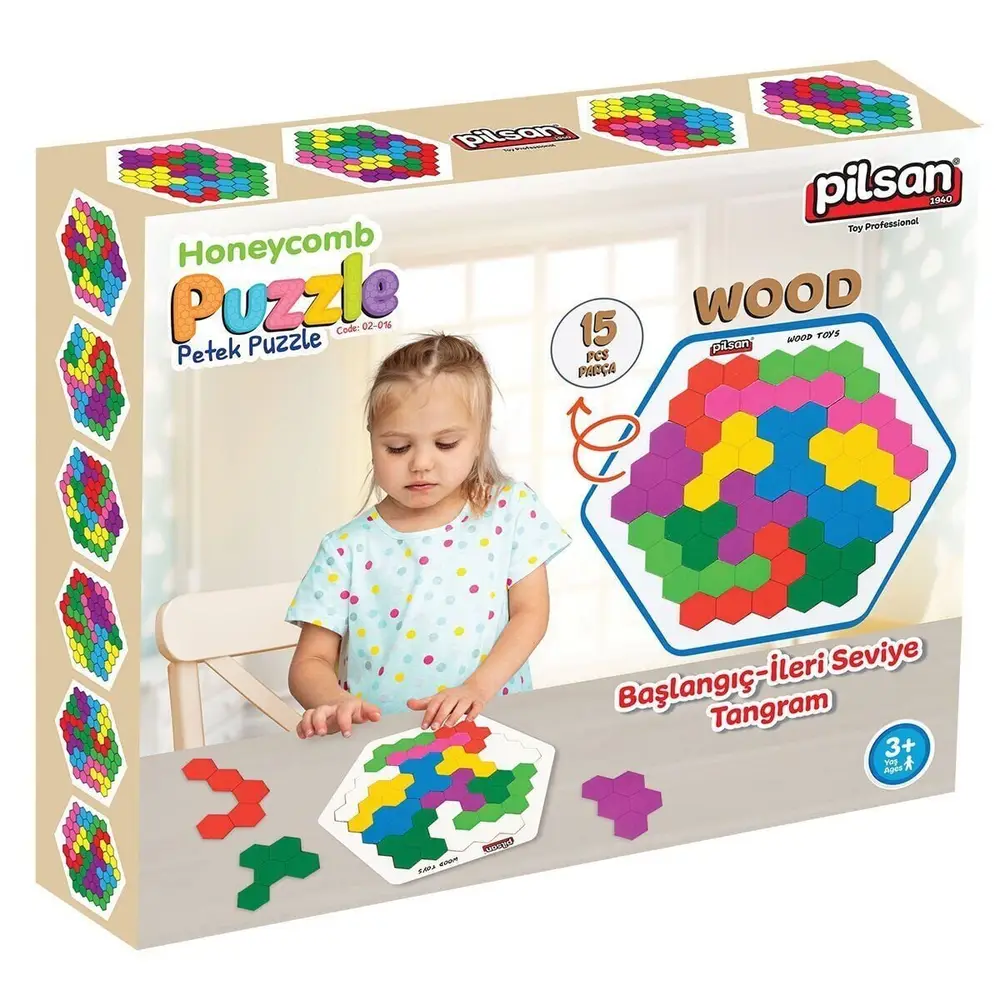 02 016 AHŞAP PETEK TANGRAM 3