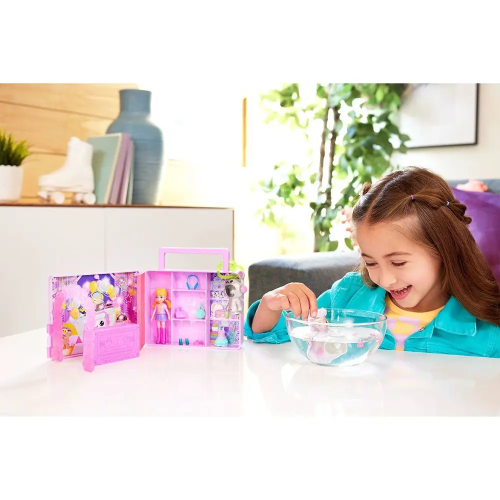 HRD65 Polly Pket Ra Temalı Moda Eğlencesi Oyun Seti 6