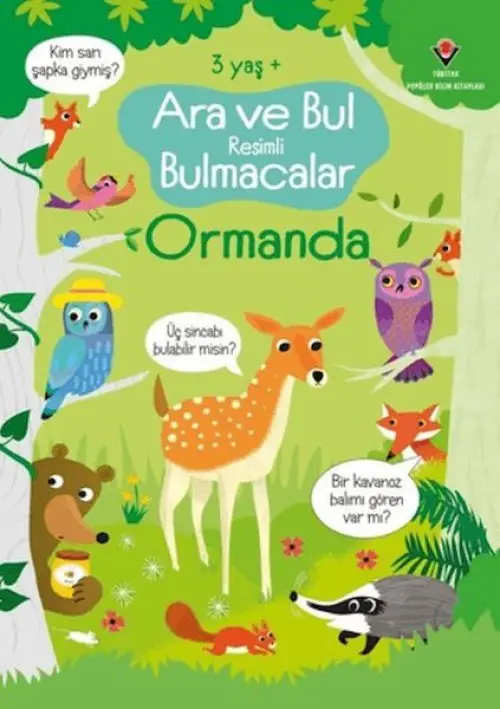 Ara Ve Bul li Bulmacalar - Ormanda