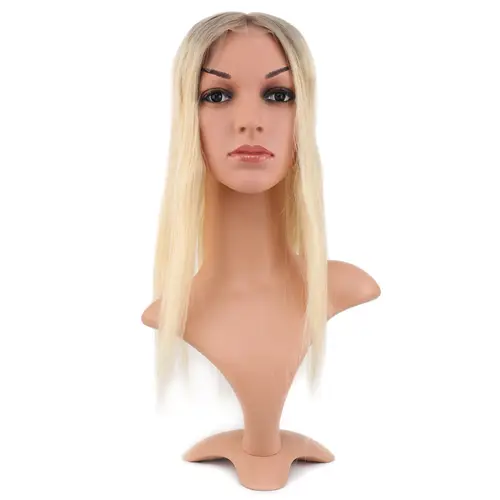 Ön Kısmı Ekstra Tül Rus Kumralı / Platin Ombreli Baby Taban Tepelik / 13x14cm
