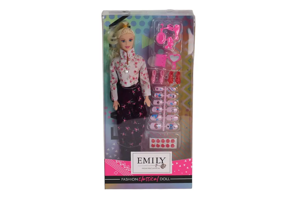 AGH 527 K EMİLY TIRNAK SETLİ BEBEK 2