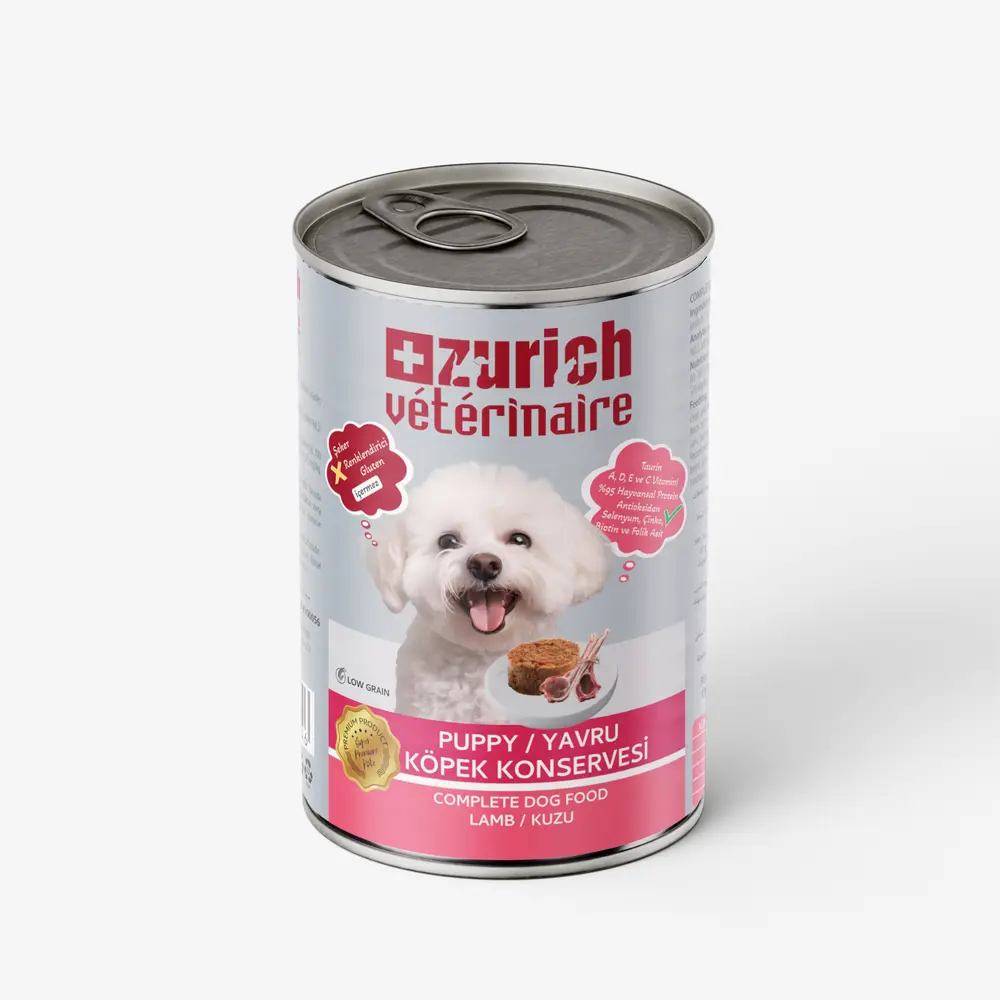 Veterinaire Pate Kuzulu Yru Köpek Konservesi 415 gr 3