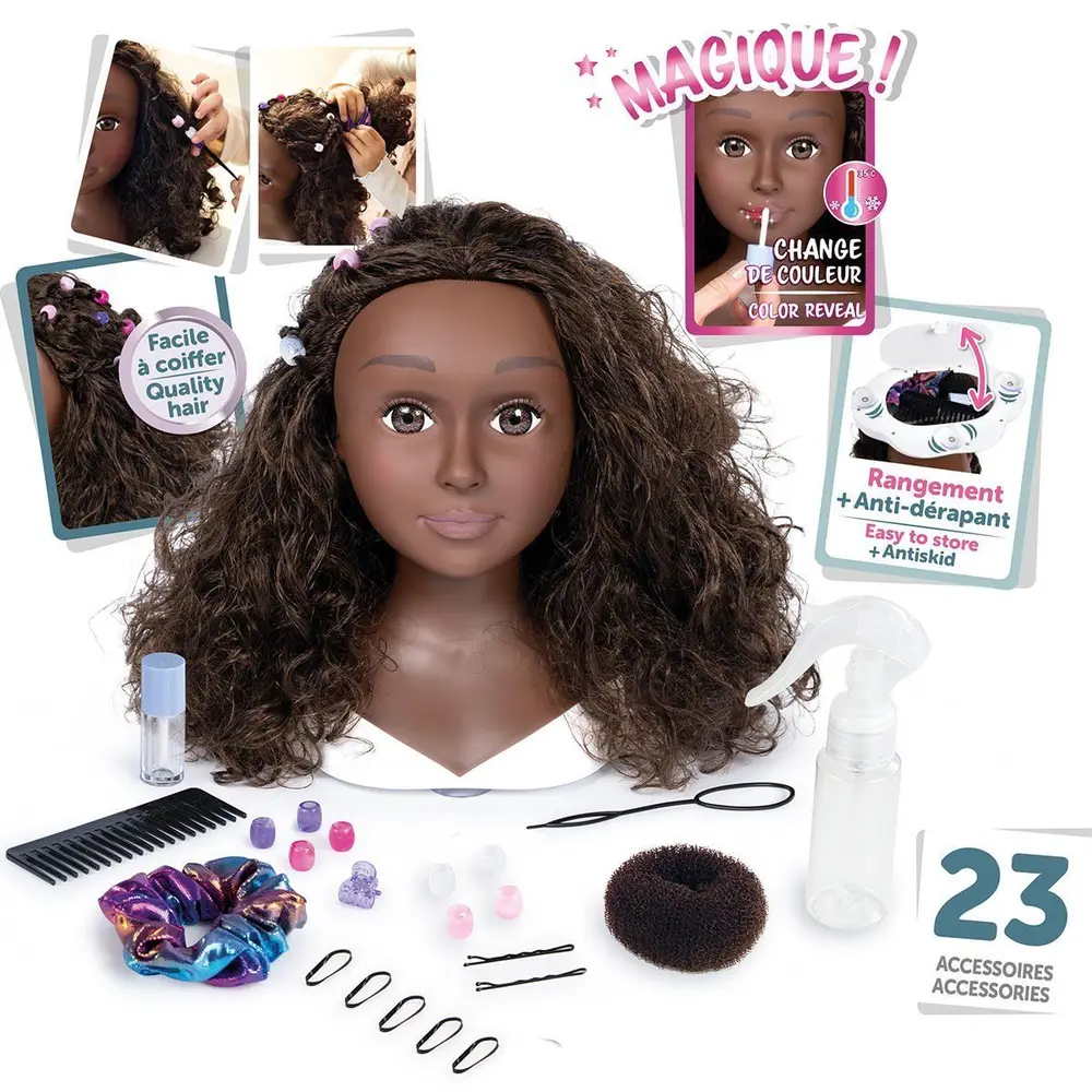 7600320318 Afro Stil Bebek Başı Güzellik Seti 2