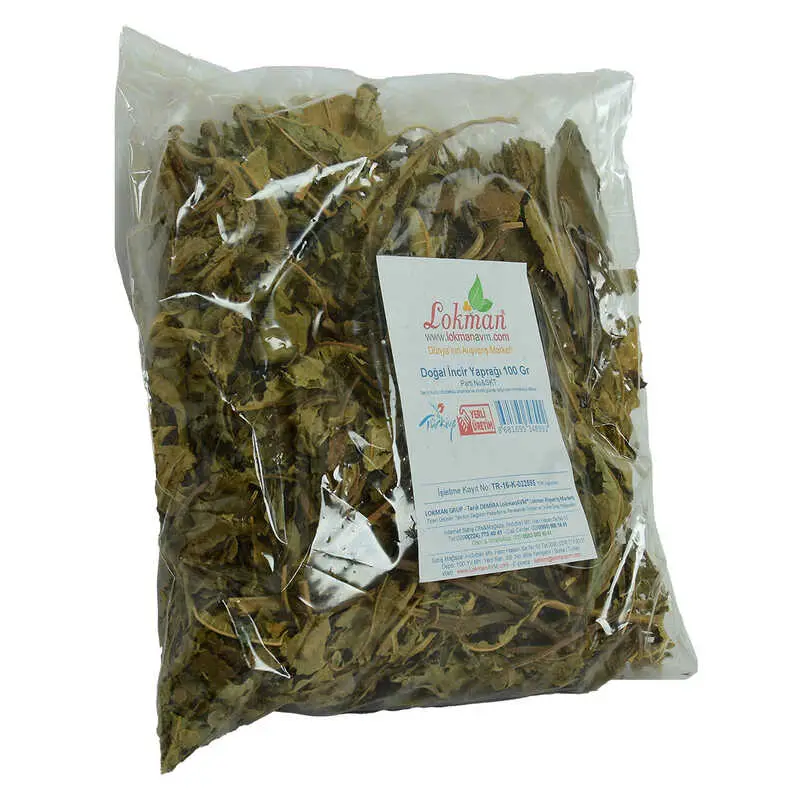 İncir Yaprağı Doğal 100 Gr Paket 5