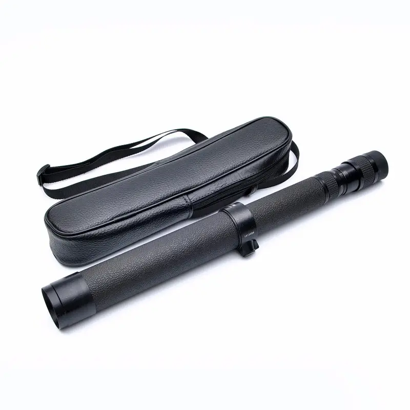 Baigish Zt8-24X40 Rus Model Zoomlu Deri Çantalı Tripot Bağlanan Tekli Dürbün 2