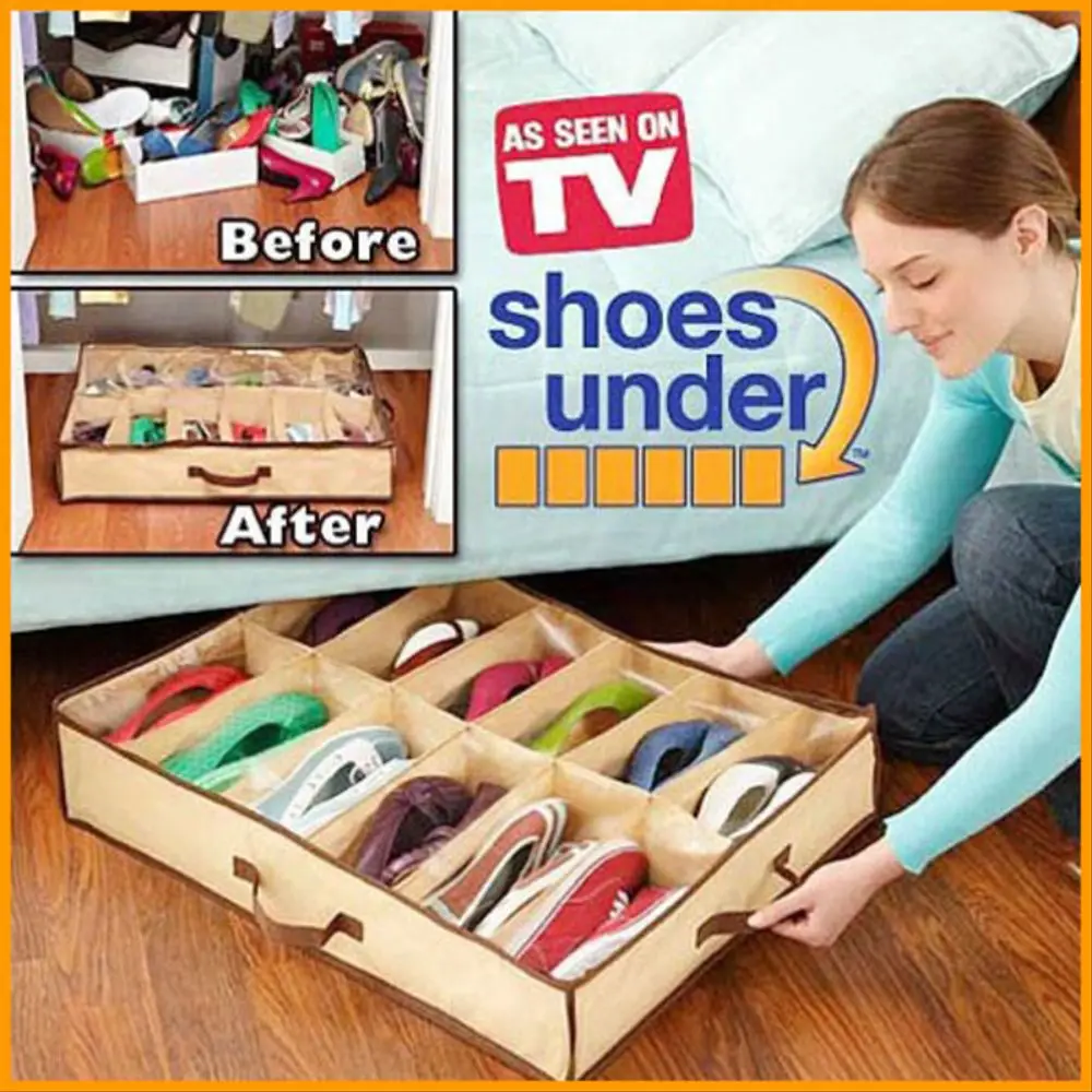 Shoes Under (Portatif Ayakkabı Saklama Hurcu) 4
