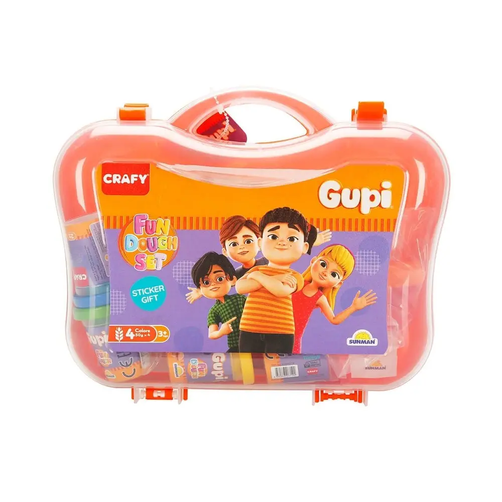 6716 SUN-SABC-CRF-OYUN HAMUR SET GUPİ PLSTK ÇNT 4X50GR 20PRÇ GUP 3