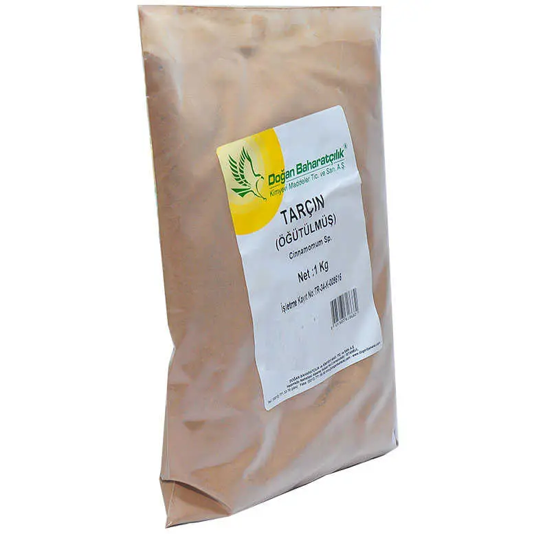 Tarçın Öğütülmüş Doğal 1000 Gr Paket 4