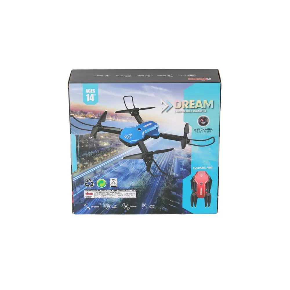 H866HW - Vardem 2.4G Wifi Kameralı Şarjlı Full Fonksiyon Drone 3