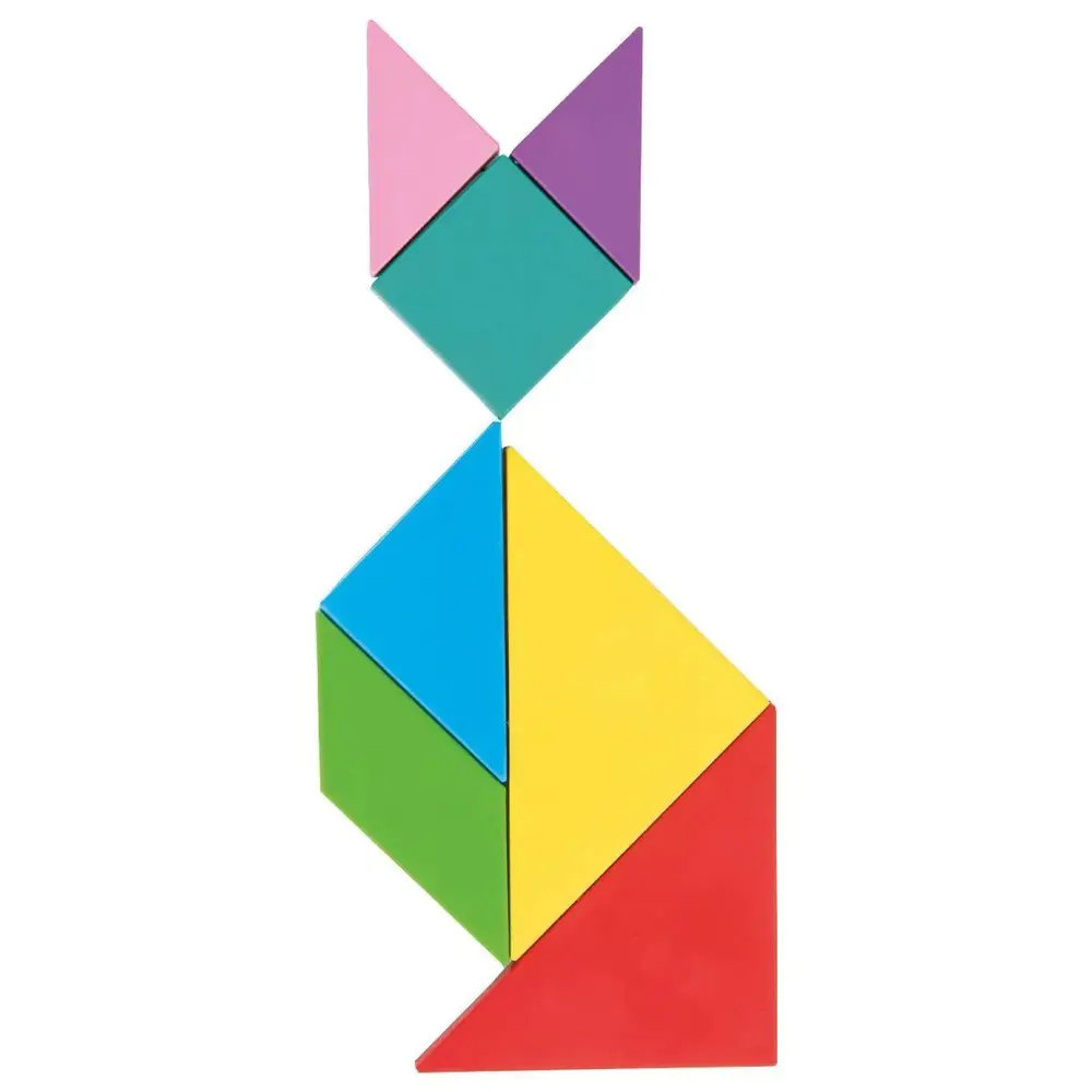 03 569 Ahşap Manyetik Tangram -Pilsan Oyuncak 6