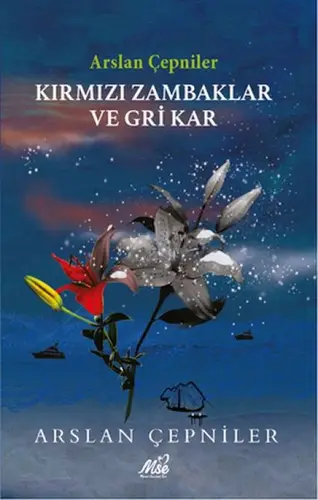 Kırmızı Zambaklar Ve Gri Kar
