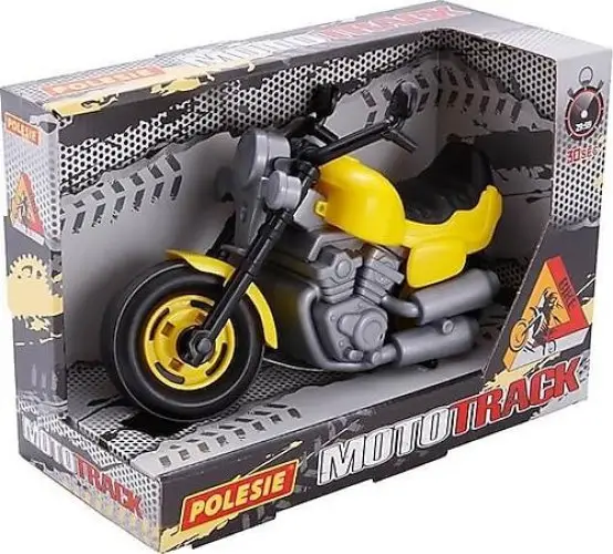 POL-92304 - YARIŞ MOTORSİKLETİ BİKE - KUTULU - 1 ADET 4