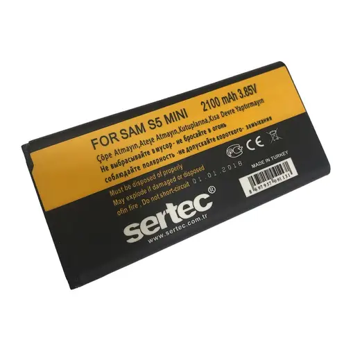 SERTEC -  GALAXY S5 MİNİ-SM-G800F Uyumlu Bat