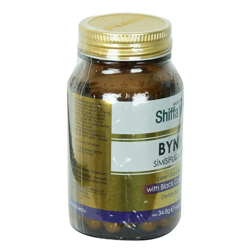 Shiffa Home Bynmix Simisifuga Ekstresi Diyet Takviyesi 580 Mg x 60 4