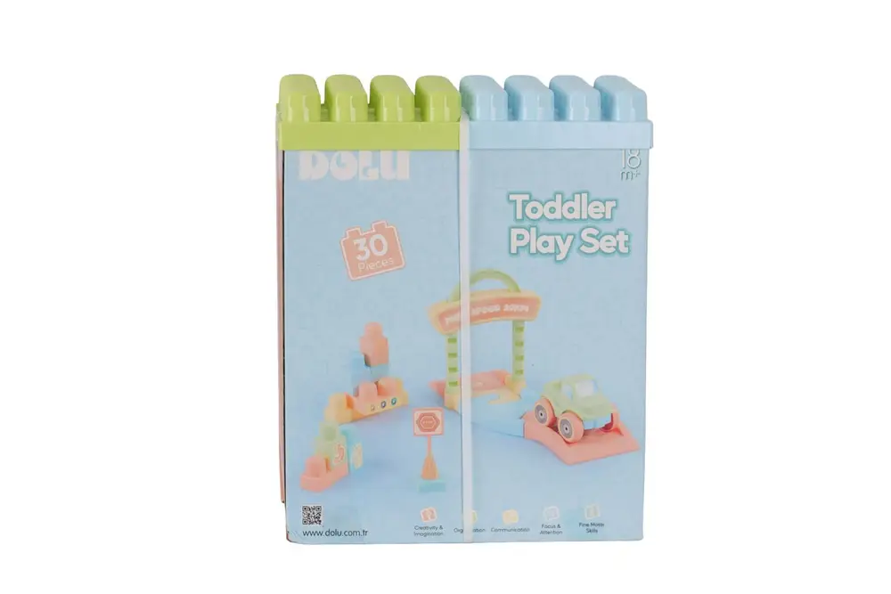 5218 OYUNCAK YOL VE BLOK SET 30 PCS 2