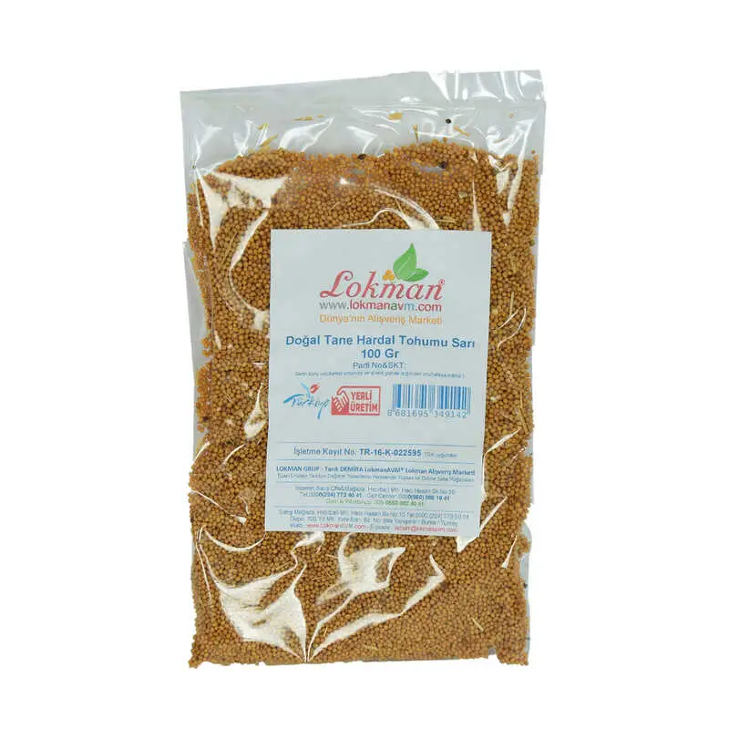 Hardal u Tane Doğal Sarı 100 Gr Paket 3