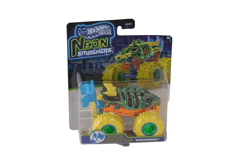 JMV39 Hot Wheels  Trucks Neon Smashers Araç Serisi 6