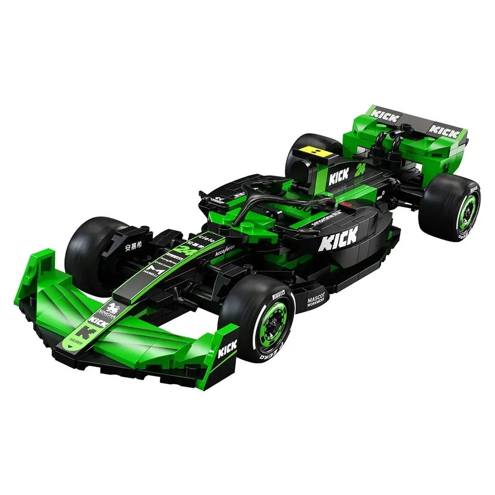 C55032W CADA SAUBER F1 FORMULA ARACI 314 PARÇA BLK OYUNCAK 3
