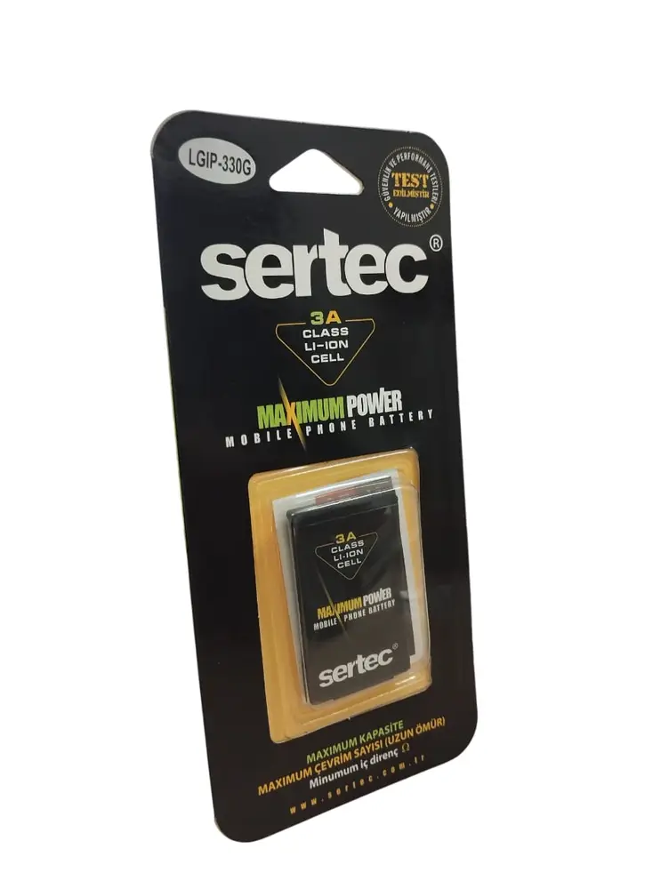 SERTEC -  KM380 / KT520 / IP-330G Uyumlu Bat