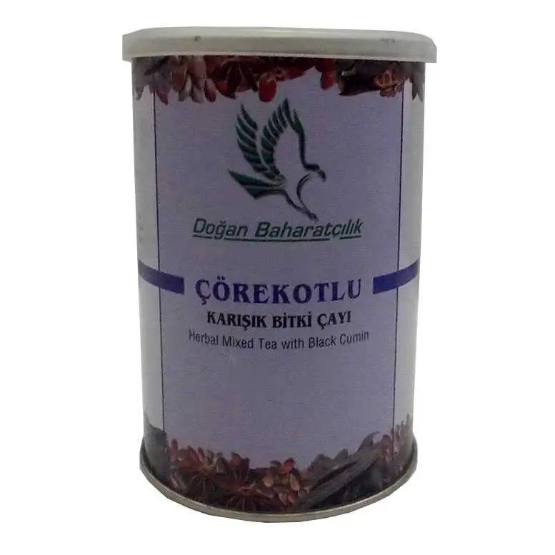 Çörekotlu Karışık sel Çay 100 Gr Teneke Kutu