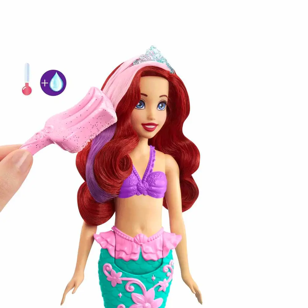 HLW00 Disney Prensesleri Muhteşem Renk Değiştiren lı Deniz Kızı 3